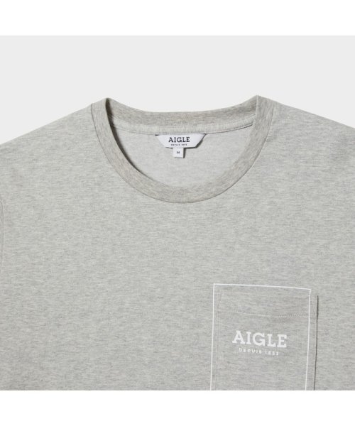 ＡＩＧＬＥ MEN(エーグル　メンズ)/吸水速乾 AIGLE ポケット Ｔシャツ/img11