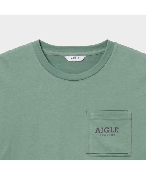 ＡＩＧＬＥ MEN(エーグル　メンズ)/吸水速乾 AIGLE ポケット Ｔシャツ/img15