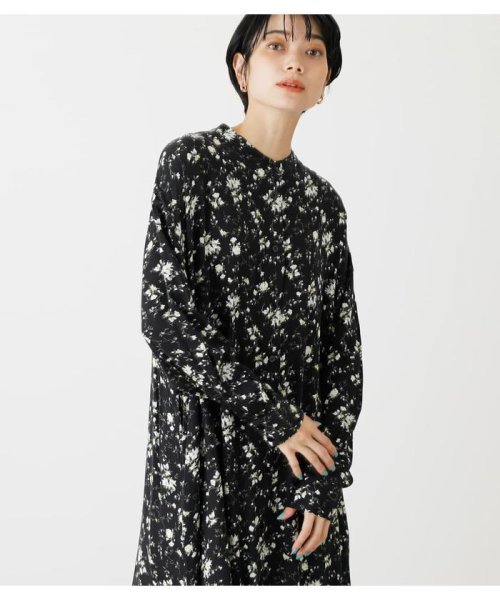 AZUL by moussy(アズールバイマウジー)/FLOWER SHIRT ONEPIECE/img02