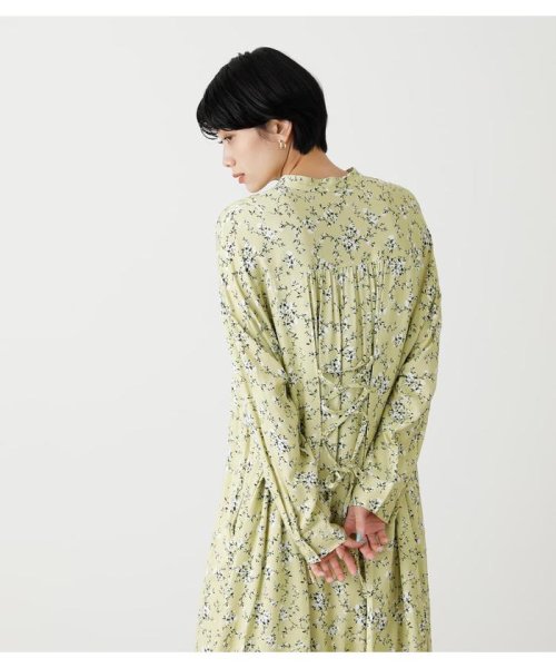 AZUL by moussy(アズールバイマウジー)/FLOWER SHIRT ONEPIECE/img10