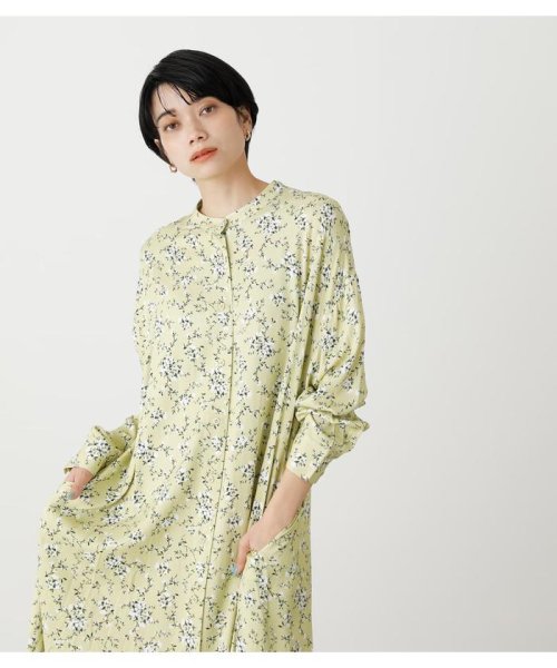 AZUL by moussy(アズールバイマウジー)/FLOWER SHIRT ONEPIECE/img11