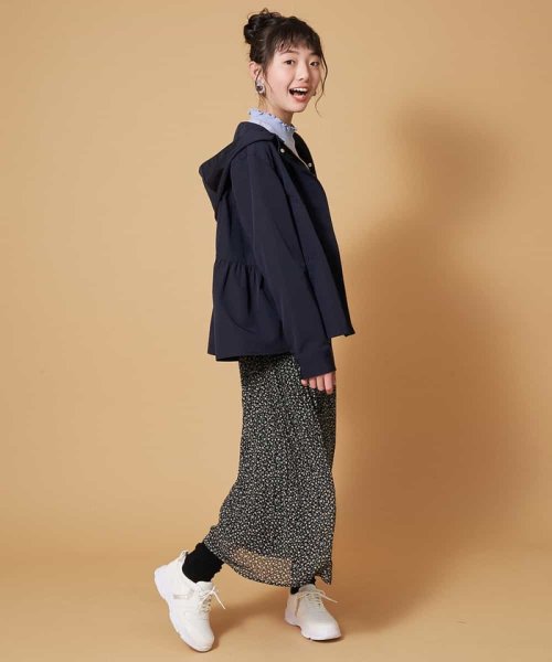 a.v.v(KID'S)(アー・ヴェ・ヴェキッズ)/[140－150]【洗濯機OK／軽撥水】バックティアードマウンテンパーカー/img12