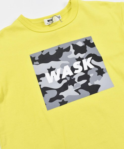 WASK(ワスク)/BOXロゴ 半袖 Tシャツ  ＋長袖 ロンT セット (100~160cm)/img17