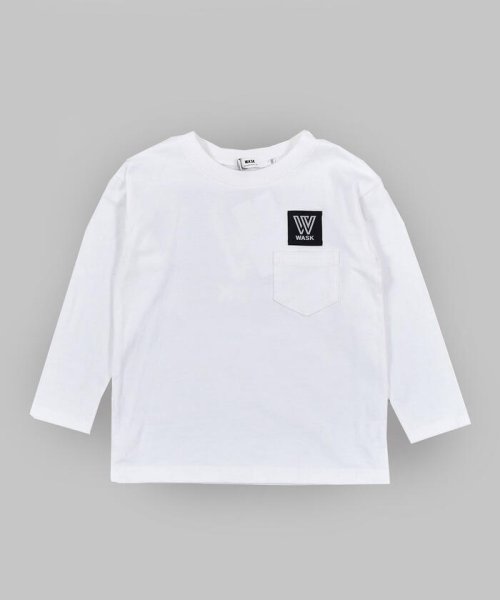 WASK(ワスク)/BOXロゴ ワイド 長袖 Tシャツ (100~160cm)/img04