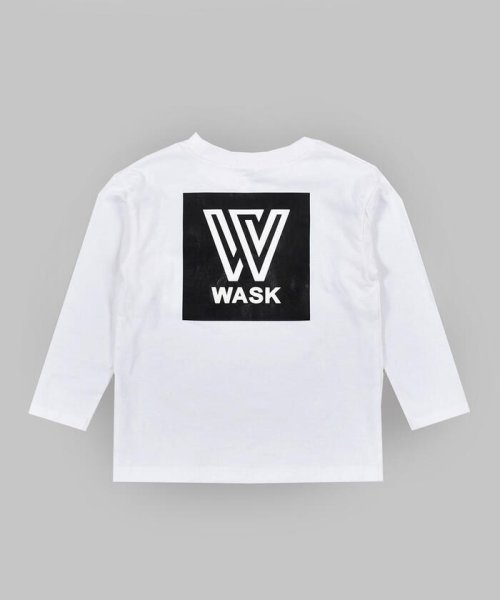 WASK(ワスク)/BOXロゴ ワイド 長袖 Tシャツ (100~160cm)/img05
