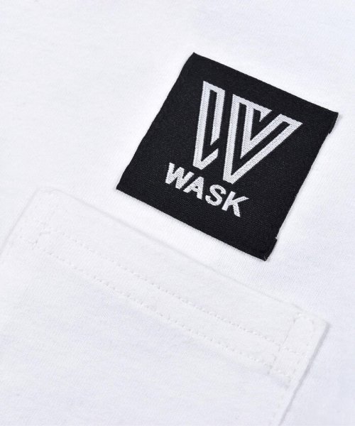 WASK(ワスク)/BOXロゴ ワイド 長袖 Tシャツ (100~160cm)/img07