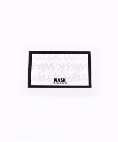 WASK(ワスク)/ライン+ロゴ柄 2P ショート ソックス (15~24cm)/img13