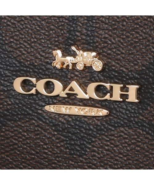 COACH(コーチ)/コーチ トートバッグ アウトレット シグネチャー ブラウン ブラック レディース COACH 4455 IMAA8/img08