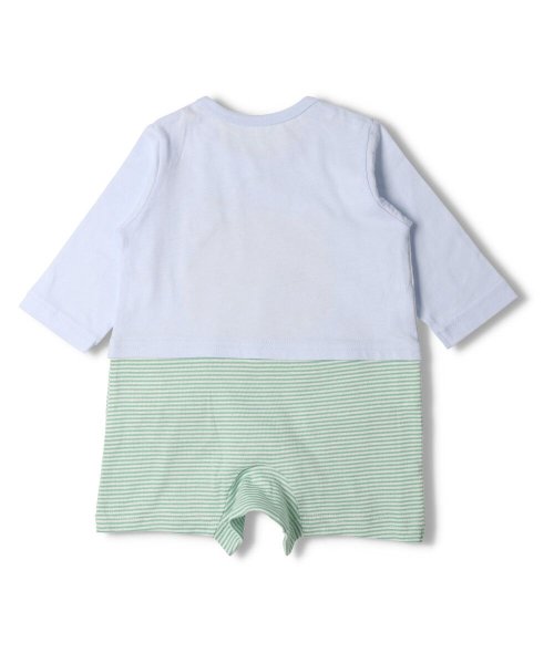 Kids Zoo(キッズズー)/【子供服】 kid´s zoo (キッズズー) パンダ・ライオン・くま動物Tオール・ロンパース 70cm，80cm W14710/img02