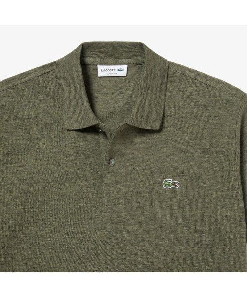 LACOSTE Mens(ラコステ　メンズ)/『L1264』定番半袖ポロシャツ（杢糸）/img15