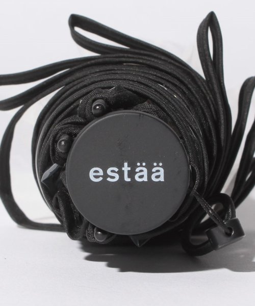 estaa(エスタ)/estaa（エスタ）TPU 透明ビニール折りたたみ傘 パイピング/img11