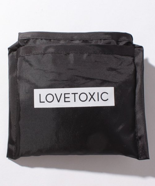 Lovetoxic(ラブトキシック)/ロゴポケッタブルエコバッグ/img04