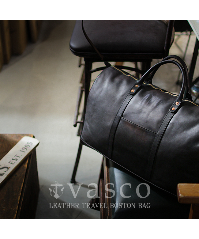 バスコ ボンサック ダッフルバッグ クロムエクセル×キャンバス バスコ