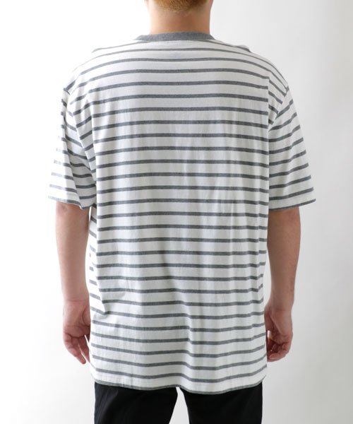 MARUKAWA(大きいサイズのマルカワ)/【CONVERSE】コンバース Tシャツ 大きいサイズ ボーダー 半袖  ティーシャツ アメカジ カジュアル/img10