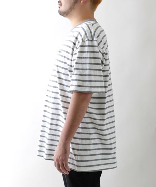 MARUKAWA(大きいサイズのマルカワ)/【CONVERSE】コンバース Tシャツ 大きいサイズ ボーダー 半袖  ティーシャツ アメカジ カジュアル/img12