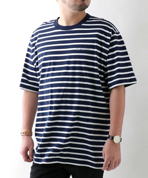 MARUKAWA(大きいサイズのマルカワ)/【CONVERSE】コンバース Tシャツ 大きいサイズ ボーダー 半袖  ティーシャツ アメカジ カジュアル/img15