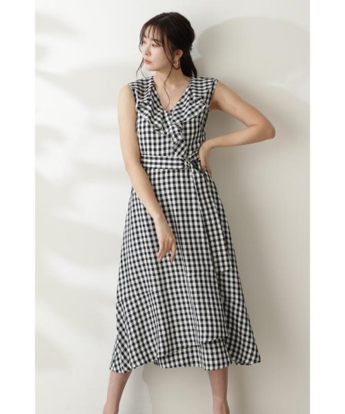 セール 30 Off 美人百花6月号掲載 パティチェックワンピース ジルスチュアート Jillstuart Magaseek