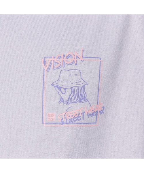 MAC HOUSE(men)(マックハウス（メンズ）)/VISION STREET WEAR ヴィジョンストリートウェア ネオンイラストプリントロングスリーブTシャツ 1305008Z/img11