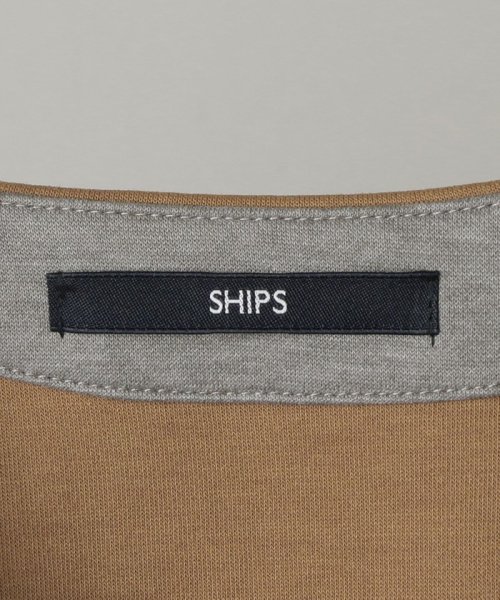 SHIPS MEN(シップス　メン)/【WEB限定】SHIPS: バルキー ポンチ ワンポイントワッペン ロゴ カーディガン/img03