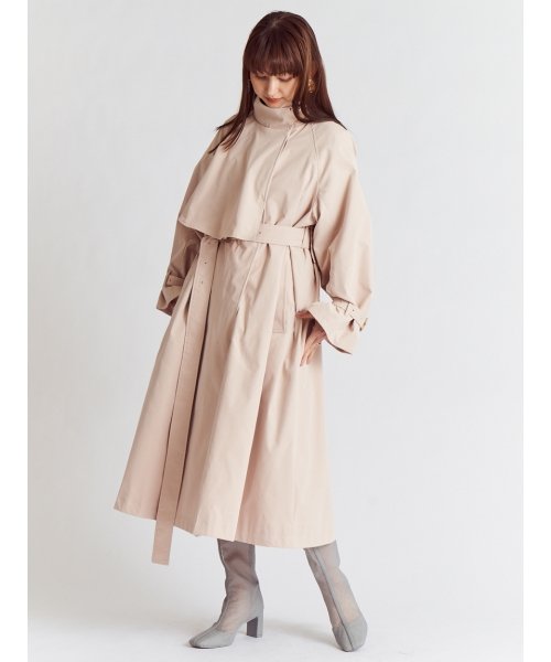 スタンドカラートレンチコート スナイデル Snidel Magaseek