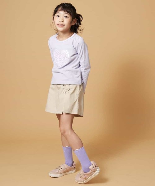 a.v.v(KID'S)(アー・ヴェ・ヴェキッズ)/[100－130]レースアップラップパンツ[WEB限定サイズ]/img04