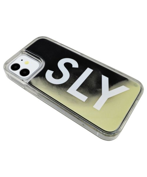SLY(スライ)/iphone ケース iphone12mini スマホケース iPhone 12 mini スライ SLY ネオンサンドケース logo アイフォンケース/img03