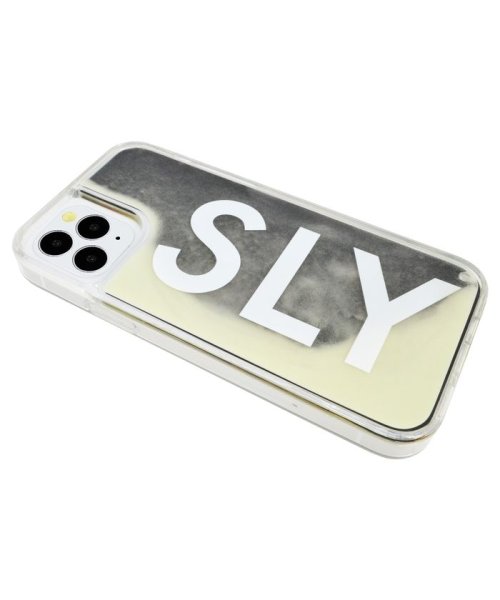 SLY(スライ)/iphone ケース iphone12 12pro スマホケース iPhone12 iPhone12Pro スライ SLY ネオンサンドケース logo/img03