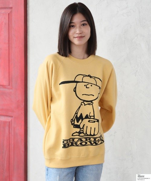 ALWAYS GOOD TIME NEW BASIC STORE(オールウェイグッドタイムニューベーシックストア)/【PEANUTS × sportswear】コラボ プリントクラシックスウェット/トレーナー/img06