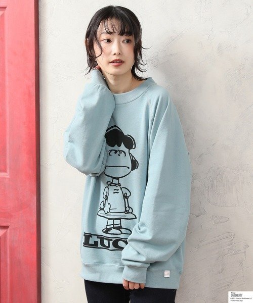 ALWAYS GOOD TIME NEW BASIC STORE(オールウェイグッドタイムニューベーシックストア)/【PEANUTS × sportswear】コラボ プリントクラシックスウェット/トレーナー/img07