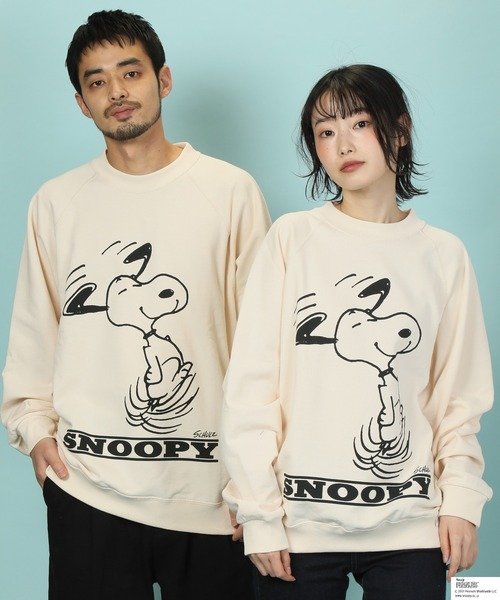 ALWAYS GOOD TIME NEW BASIC STORE(オールウェイグッドタイムニューベーシックストア)/【PEANUTS × sportswear】コラボ プリントクラシックスウェット/トレーナー/img08