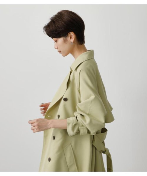 AZUL by moussy(アズールバイマウジー)/SINGLE FLAP TRENCH COAT/img03