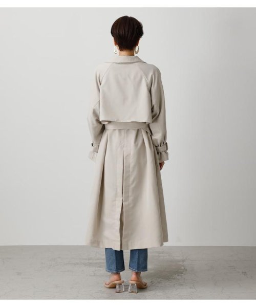 AZUL by moussy(アズールバイマウジー)/SINGLE FLAP TRENCH COAT/img15