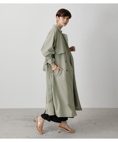 AZUL by moussy(アズールバイマウジー)/SINGLE FLAP TRENCH COAT/img19
