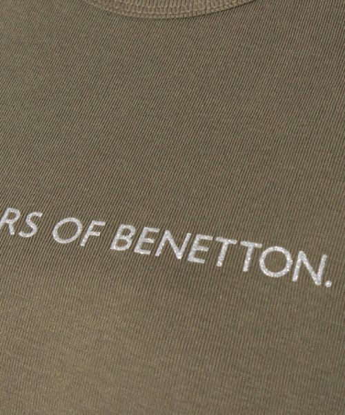 BENETTON (women)(ベネトン（レディース）)/ロゴクルーネックTシャツ・カットソー/img09
