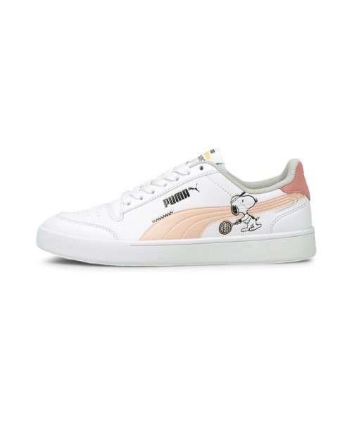 Puma X Peanuts キッズ プーマ シャッフル スニーカー Jr 22 25cm プーマ Puma Magaseek