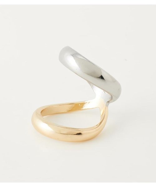 rienda(リエンダ)/gold & silver twist ring/img01