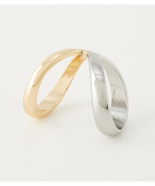 rienda(リエンダ)/gold & silver twist ring/img02