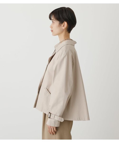 AZUL by moussy(アズールバイマウジー)/FLARE SHORT TRENCH COAT/img05