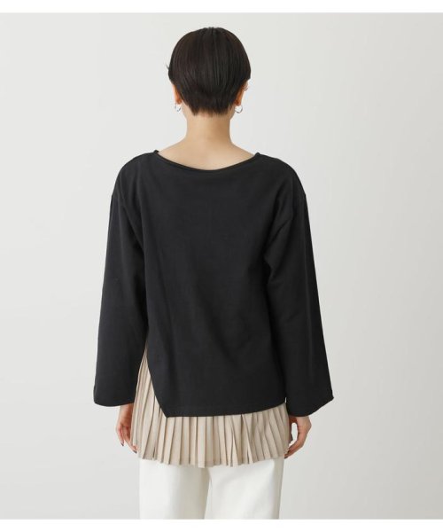 AZUL by moussy(アズールバイマウジー)/LAYER PLEATS COMBI TOPS/img15