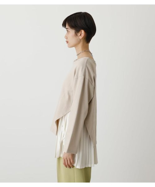 AZUL by moussy(アズールバイマウジー)/LAYER PLEATS COMBI TOPS/img23