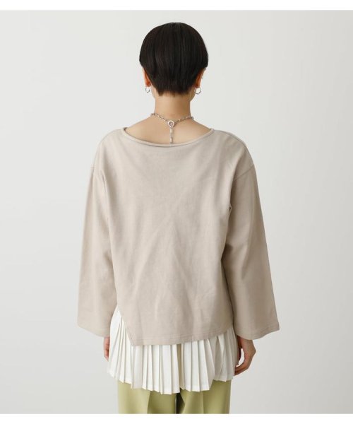AZUL by moussy(アズールバイマウジー)/LAYER PLEATS COMBI TOPS/img24