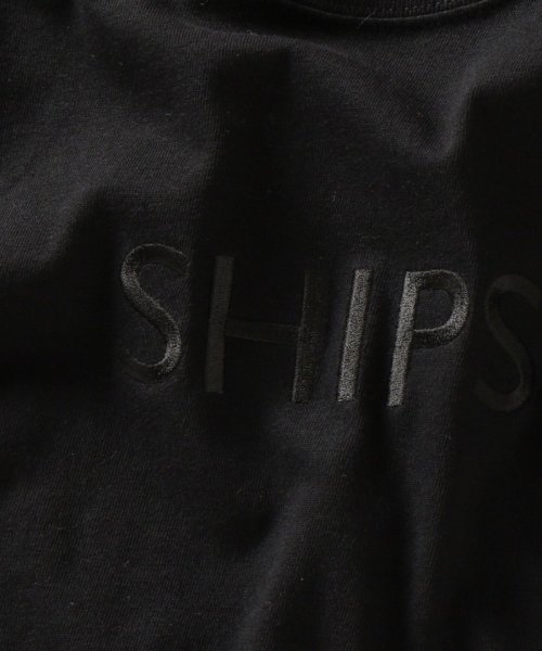 SHIPS MEN(シップス　メン)/【WEB限定】SHIPS: エンブロイダリー ロゴ ロングスリーブ Tシャツ (ロンT)/img25