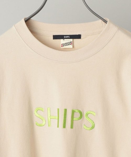 SHIPS MEN(シップス　メン)/【WEB限定】SHIPS: エンブロイダリー ロゴ ロングスリーブ Tシャツ (ロンT)/img27