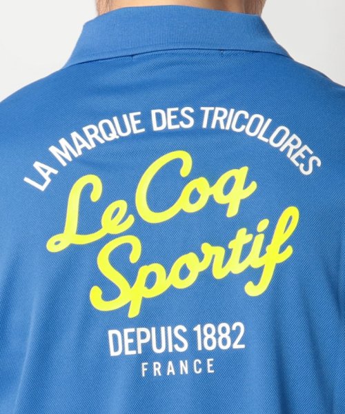 le coq sportif GOLF (ルコックスポルティフ（ゴルフ）)/バックプリントロゴ半袖シャツ【アウトレット】/img06