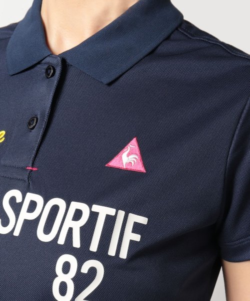 le coq sportif GOLF (ルコックスポルティフ（ゴルフ）)/バックプリントロゴ半袖シャツ【アウトレット】/img05