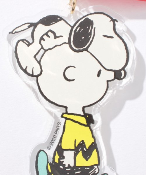 PEANUTS(ピーナッツ)/SNOOPY/PEANUTS/ピーナッツ/スヌーピー/ビッグアクリルキーホルダー/スヌーピー＆チャーリーブラウン/img01