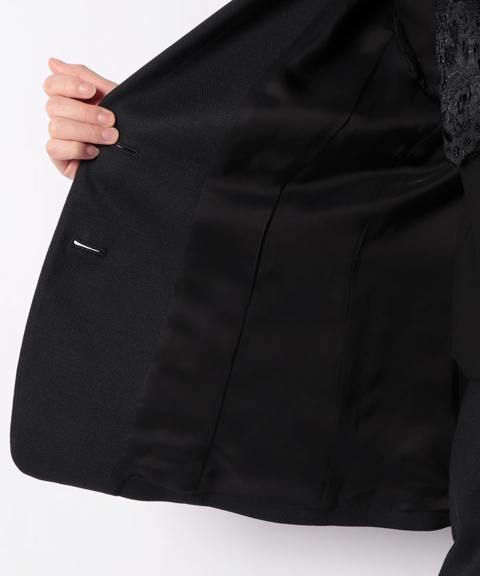 シルク混パンツスーツ3ピース(503815614)｜レディースファッション｜阪急百貨店公式通販 HANKYU FASHION