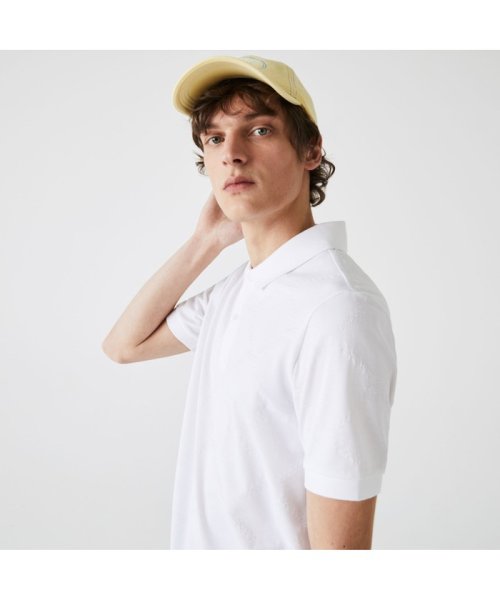 LACOSTELIVE MENS(ラコステライブ　メンズ)/LACOSTE L!VE総柄ジャカードポロシャツ/img03