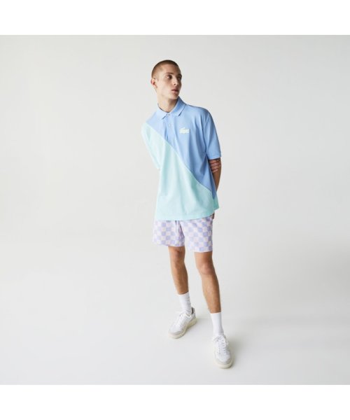 LACOSTELIVE MENS(ラコステライブ　メンズ)/LACOSTE L!VE バイカラールーズポロシャツ/img02
