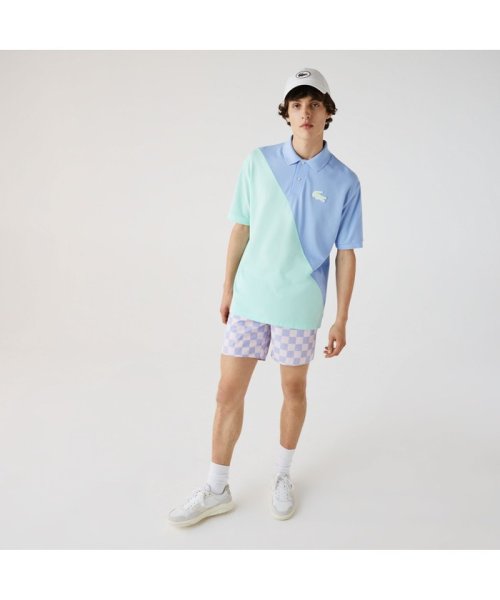 LACOSTELIVE MENS(ラコステライブ　メンズ)/LACOSTE L!VE バイカラールーズポロシャツ/img03